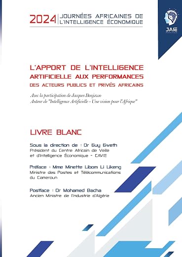 Couverture du livre « L'apport de l'intelligence artificielle aux performances des acteurs publics et privés africains : livre blanc »